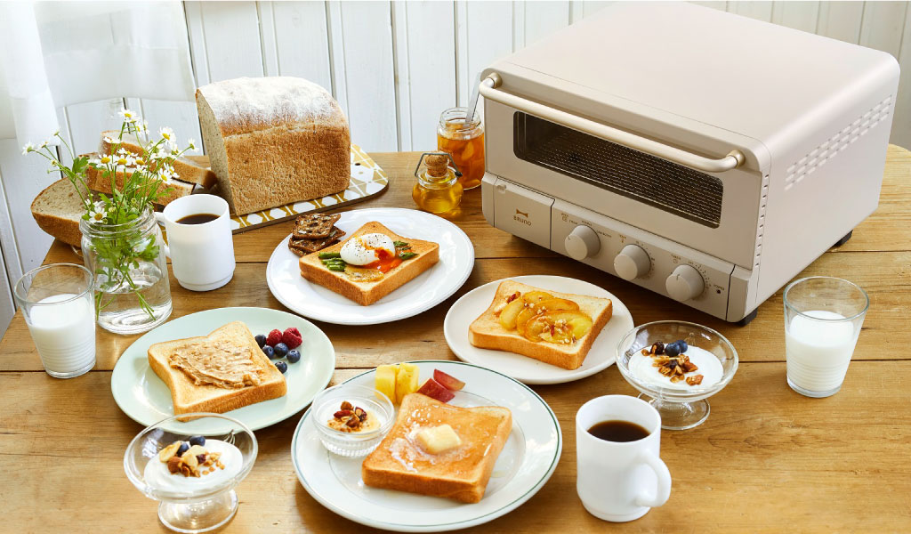 ブルーノ BRUNO crassy+ スチーム&ベイク トースター | キッチン家電