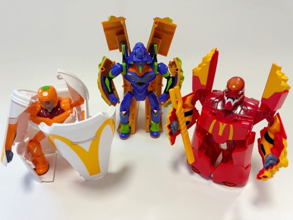 マクドナルド エヴァンゲリオン コラボ 限定 フィギュア
