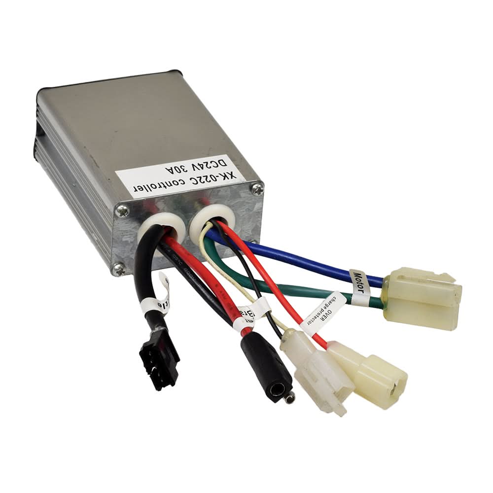 Currie 24 Volt 5-Pin Twist Grip Throttle & Controller Bundle for