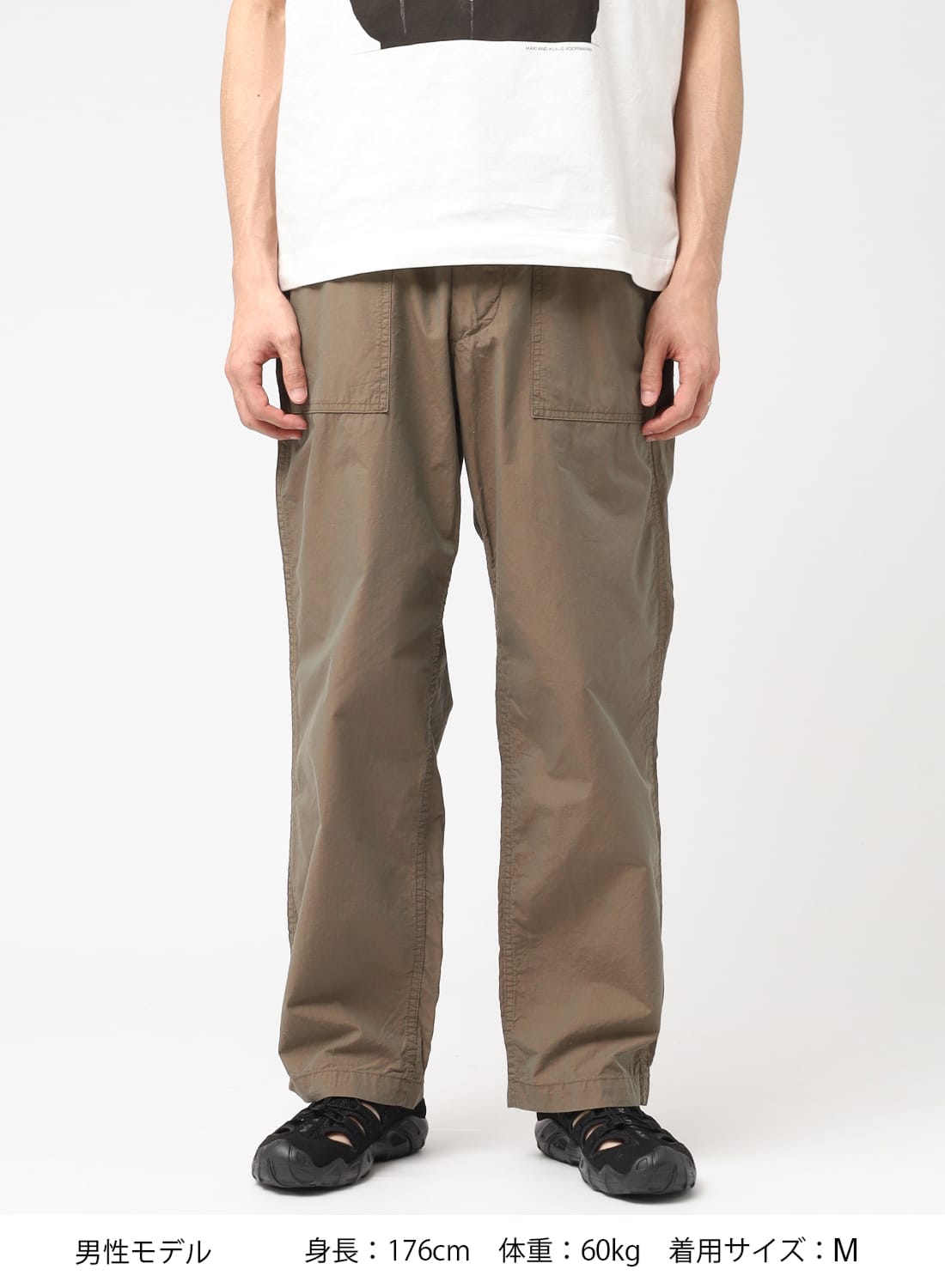 UTILITY SLACKS COTTON RIPSTOP LIGHT|【MOONLOID別注】ユーティリティ