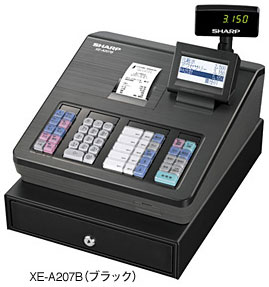 22年製】SHARP シャープ 電子レジスタ XE-A207