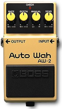 ギター BOSS autowah Boss AW-2 Auto Wah - Pedal on ModularGrid