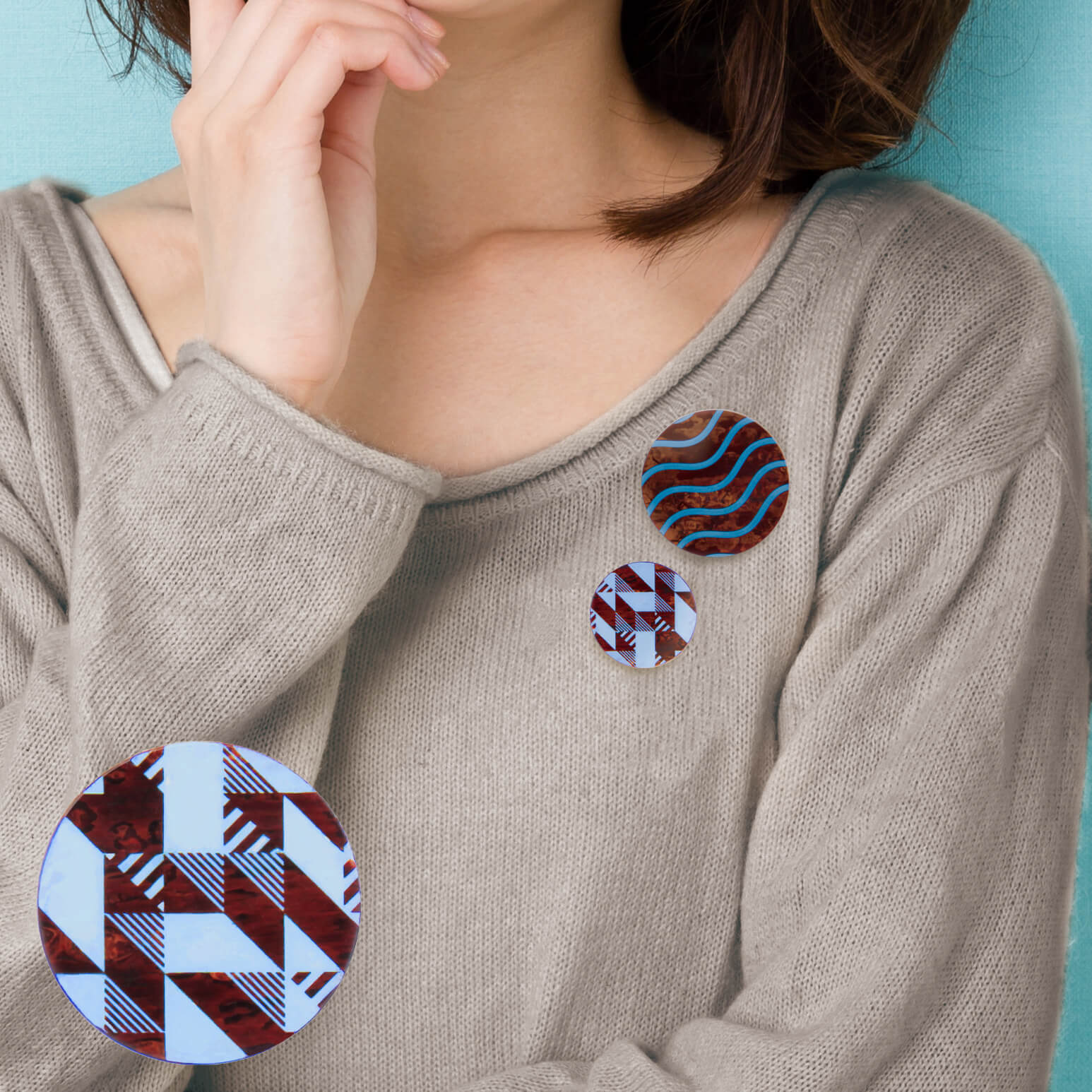 ブローチ｜木の雑貨とギフト-Mokutopia（モクトピア）公式