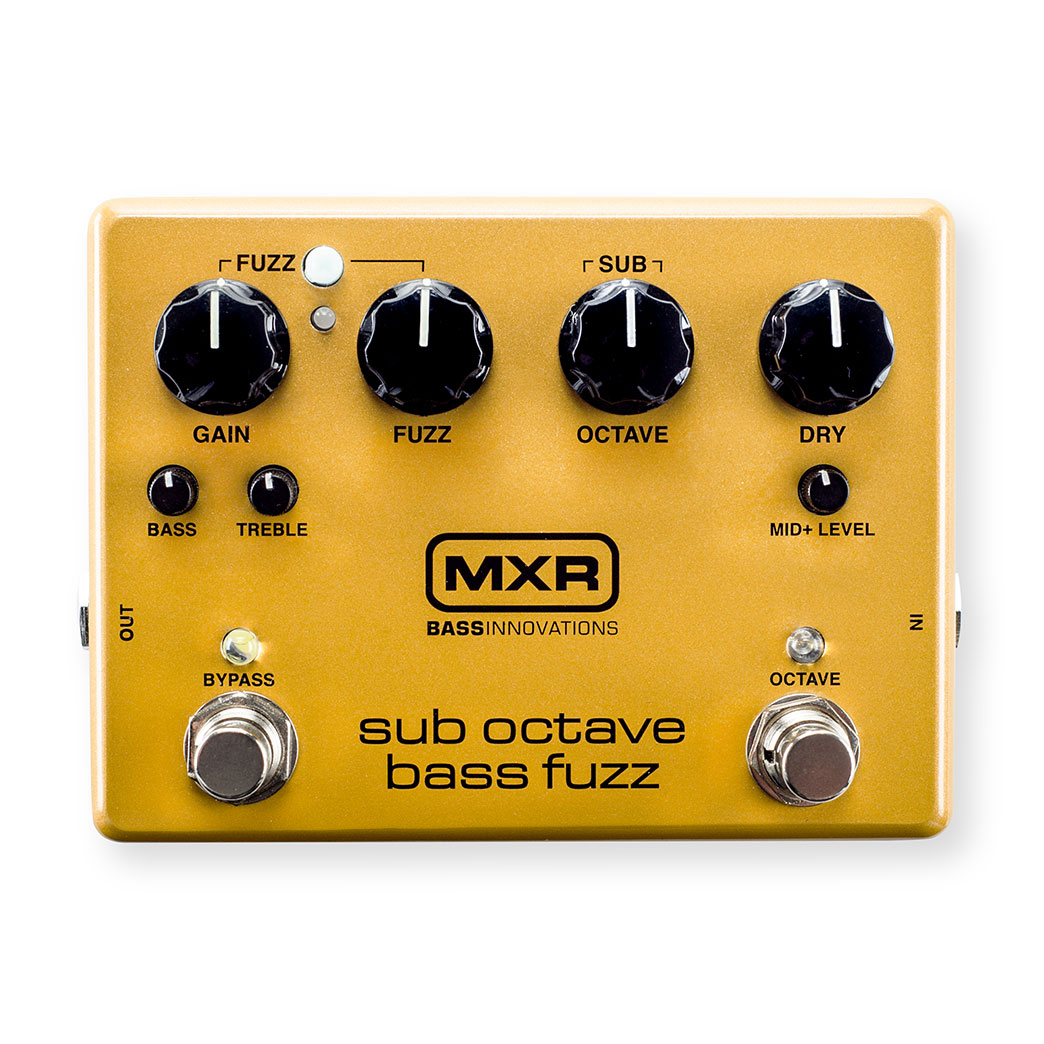 MXR® | SUB OCTAVE BASS FUZZ | M287 | モリダイラ楽器