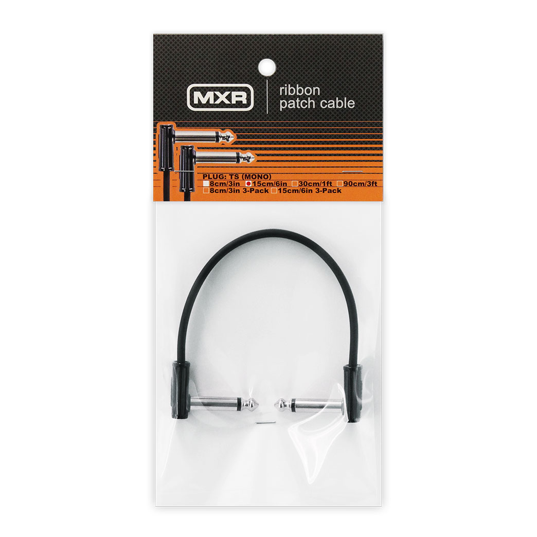 MXR® | RIBBON PATCH CABLE | DCPR | モリダイラ楽器