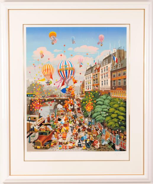 ヒロ・ヤマガタ 「リバーサイド」 ヒロヤマガタ リバーサイド | 絵画