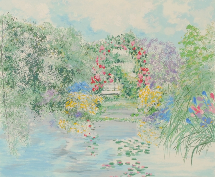 イーダ ヴァリッキオ 限定版画 額装 シルクスクリーン☆直筆サイン