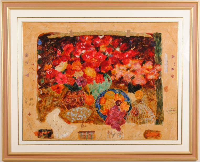 真作保証Roy Fairchild 肉筆サイン 大作額装済 シルクスクリーン