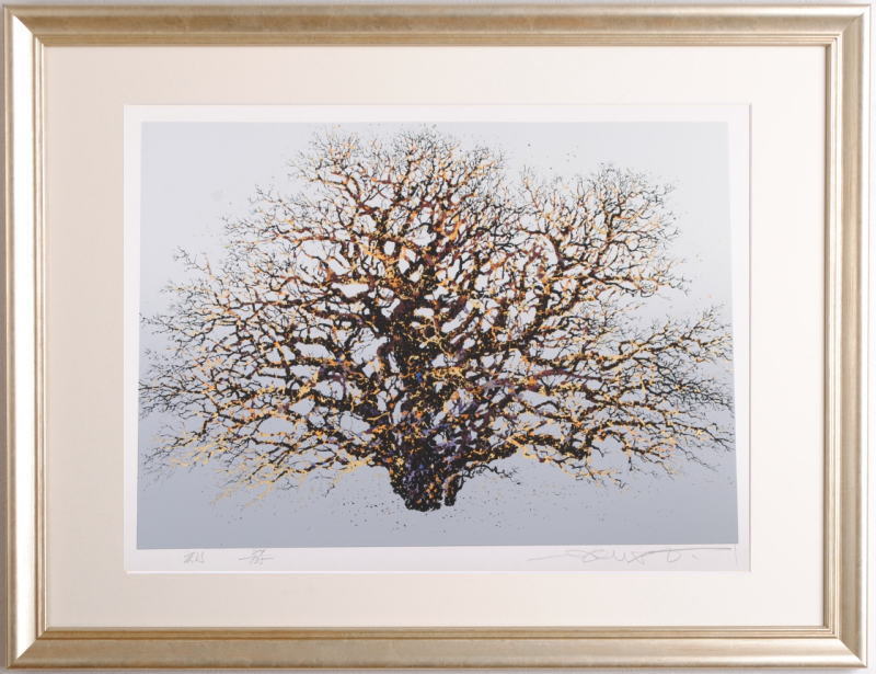 池上壮豊大判シルクスクリーン「照遠-3」 真作保証 池上壮豊 大判