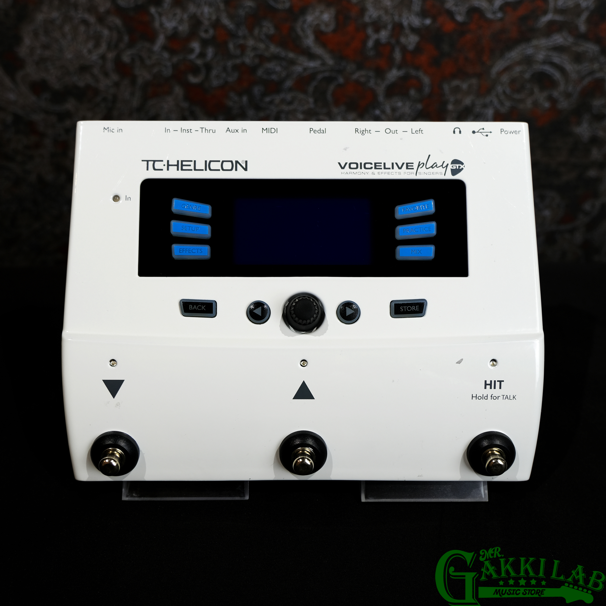 TC HELICON ボーカルエフェクターVOICELIVE PLAY GTX 高価