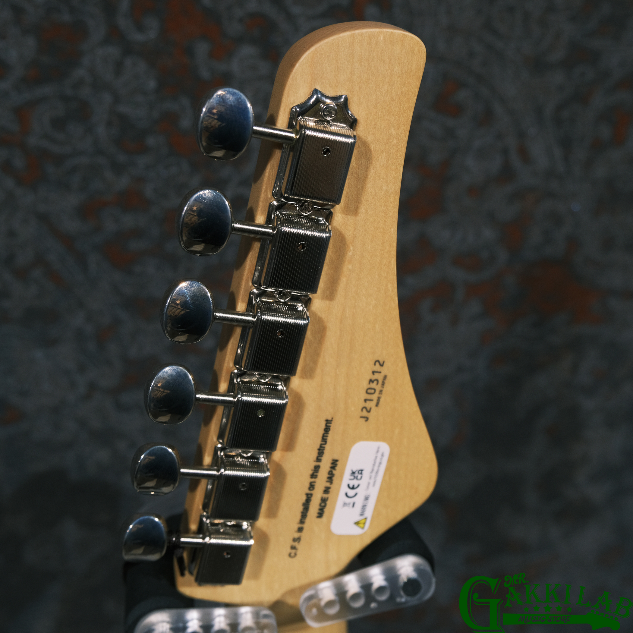 FGN ブラック エレキギター フジゲン 左利き レフティ FGN ブラック