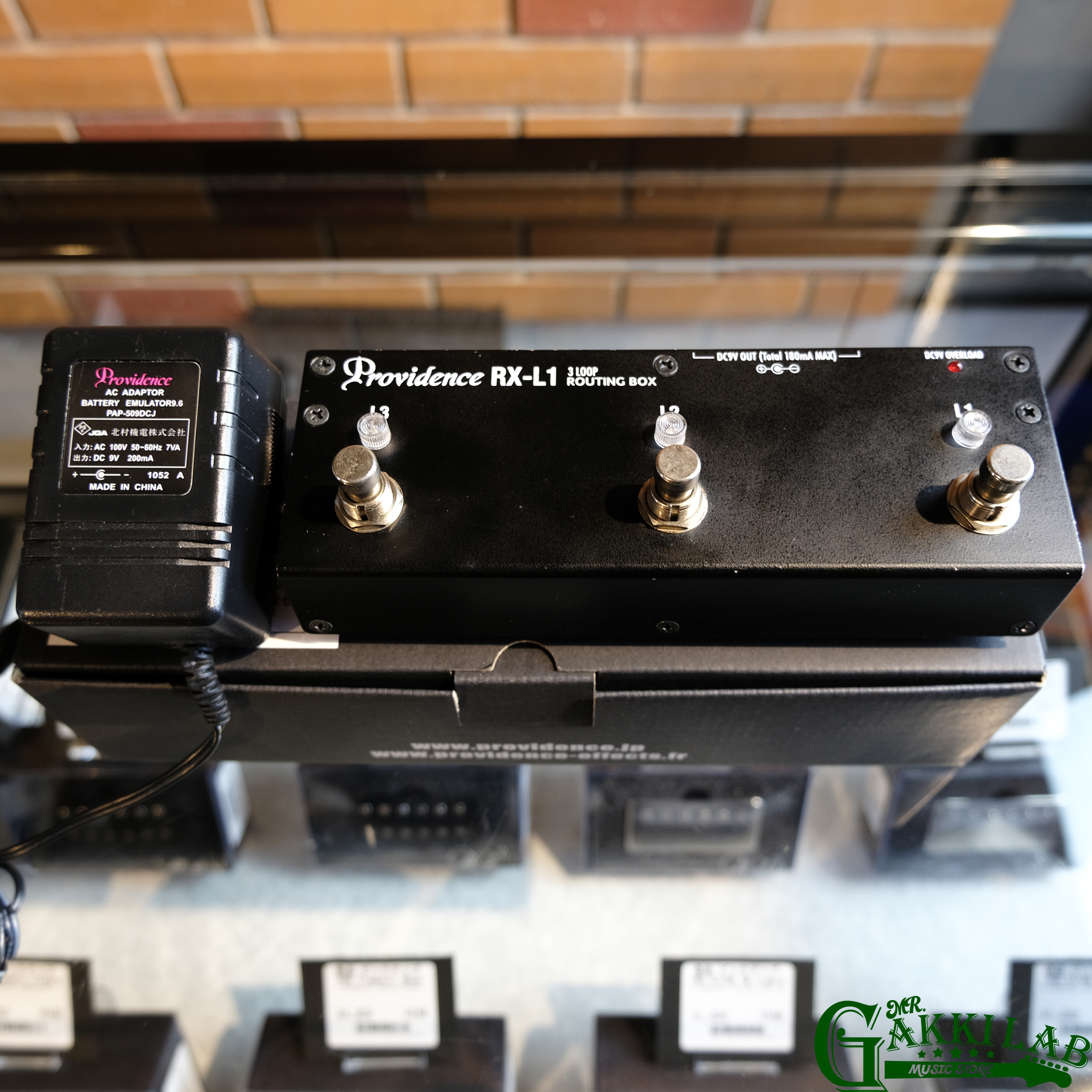 Providence RX-L1 3LOOP ROUTING BOX | 札幌の楽器屋さん｜MR.GAKKI