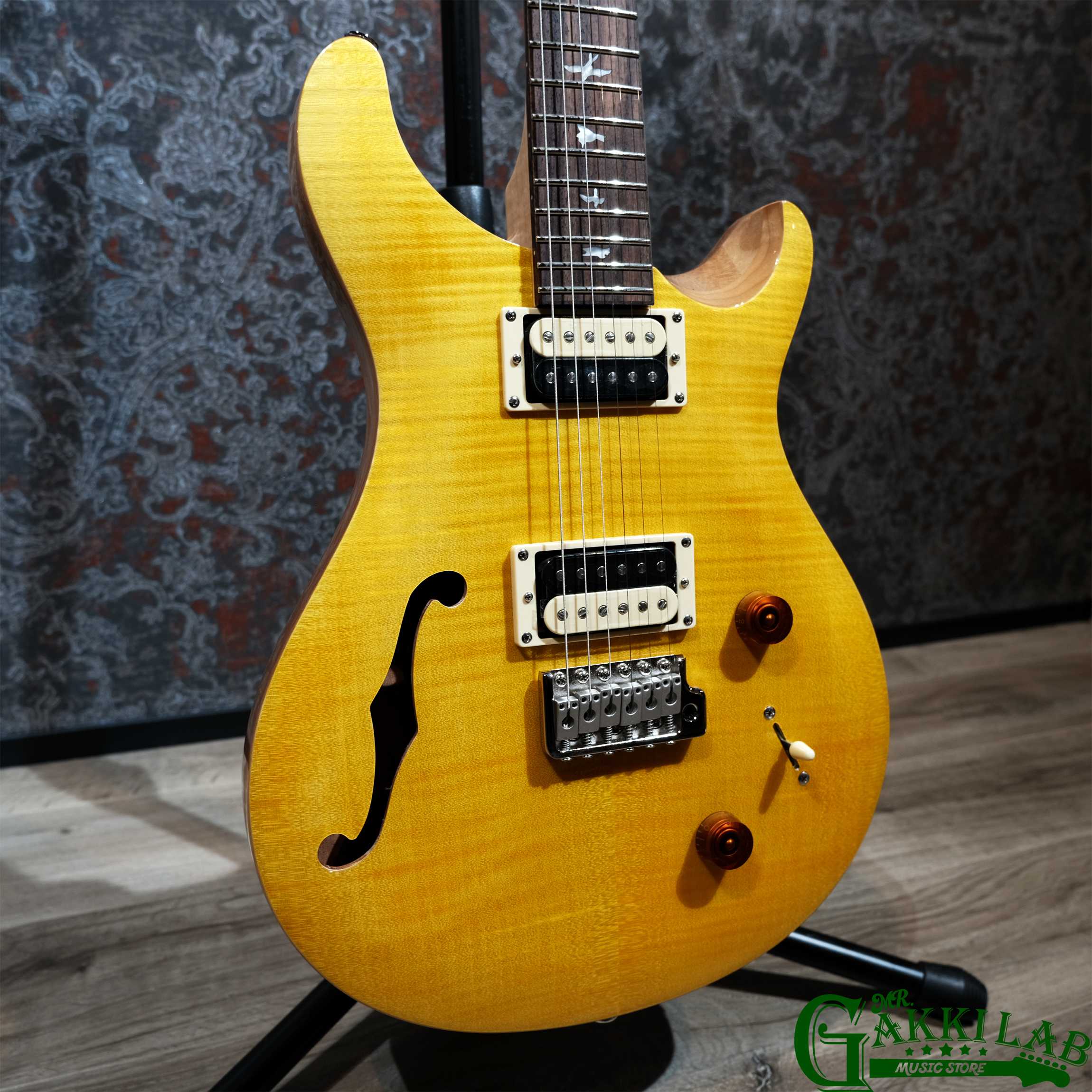 Paul Reed Smith(PRS) SE Custom 22 Semi-Hollow Santana Yellow