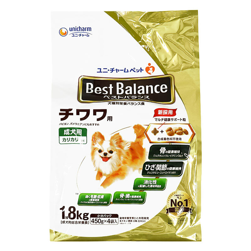 ベストバランス カリカリ仕立て チワワ用 1.8kg ｜ ミスターマックス