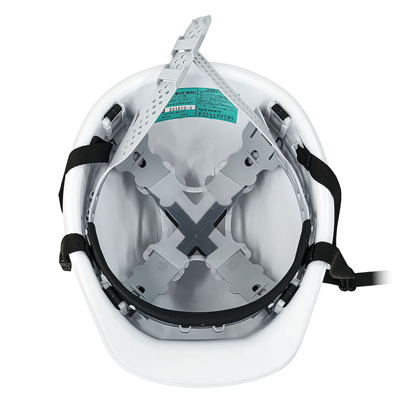 ヘルメット 飛来落下物用・電気用(兼用型) 白 No.170 ｜ ミスター