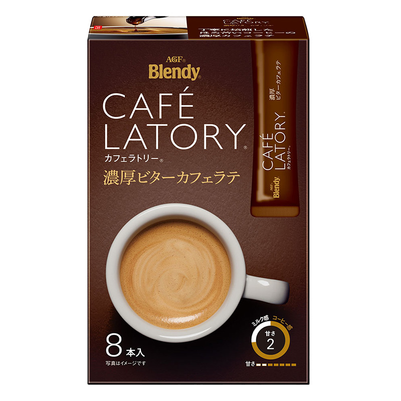 ブレンディ カフェラトリー 濃厚ビターカフェラテ 8P ｜ ミスター