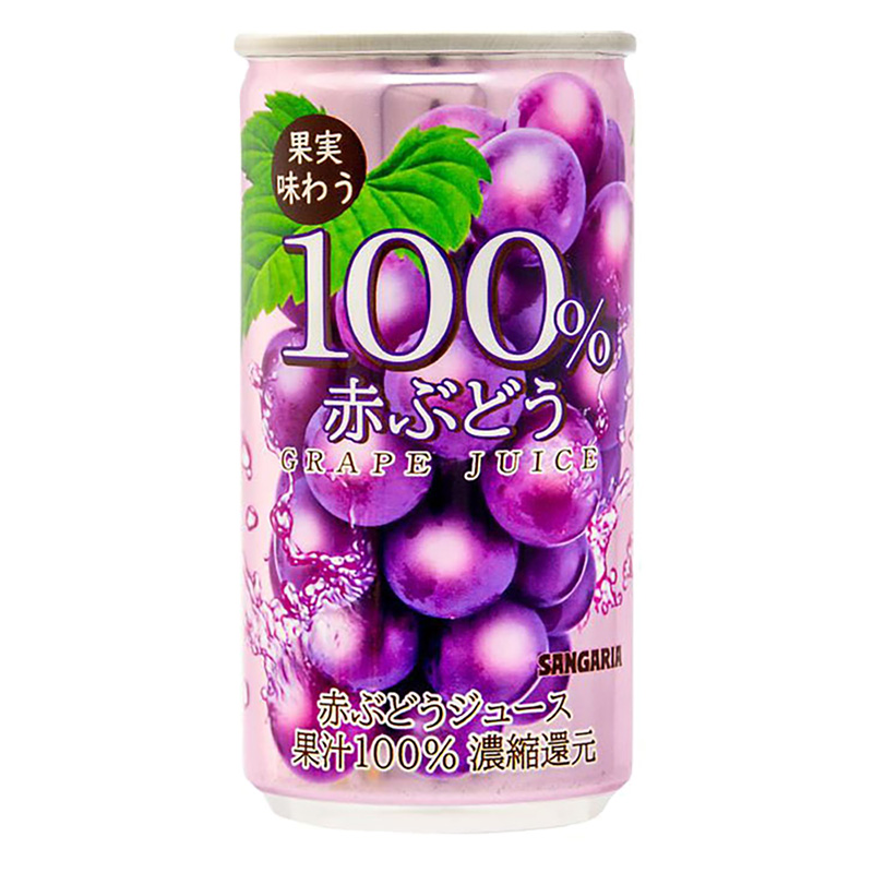 100%赤ぶどうジュース 190g ｜ ミスターマックスオンラインストア
