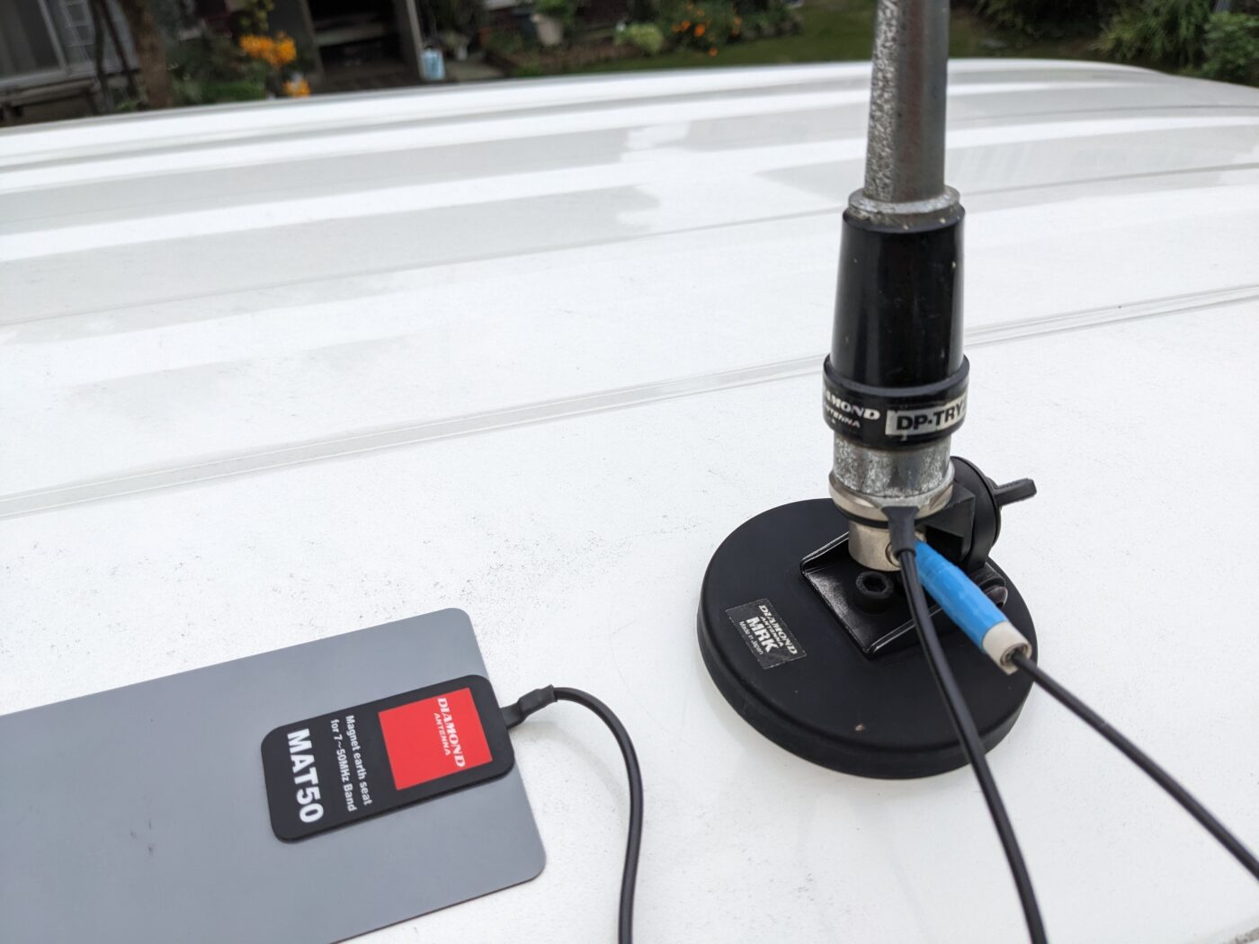 国産パイオニアパーソナルアンテナタふイプ・風林火山取り付け基台付き