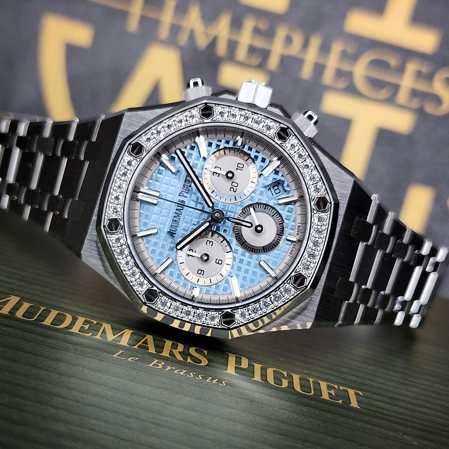 Audemars Piguet Royal Oak Chrono Ice Blue 38mm