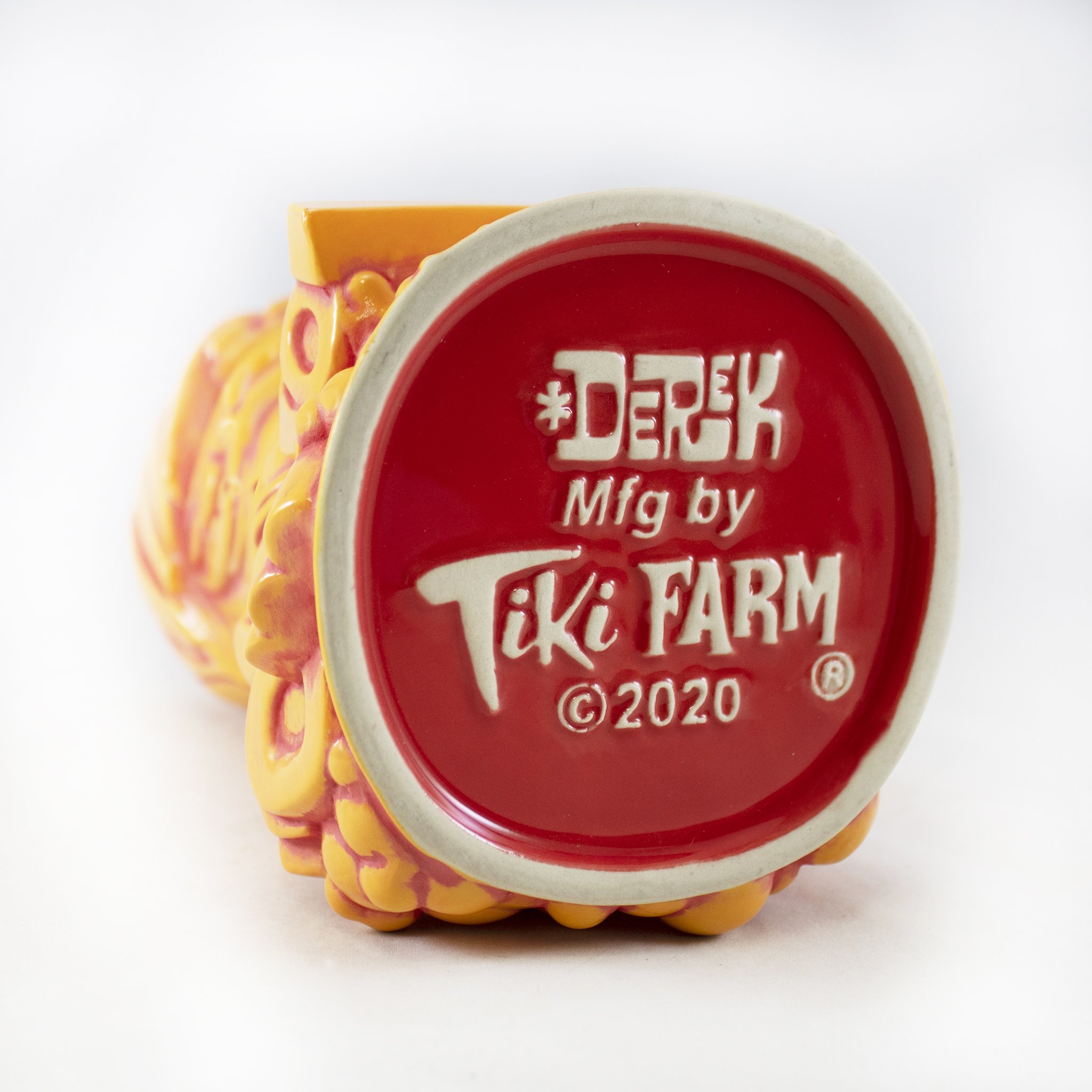 Tiki Farm ティキ マグ Pray For Surf 茶 新品 Tiki Farm ティキ マグ