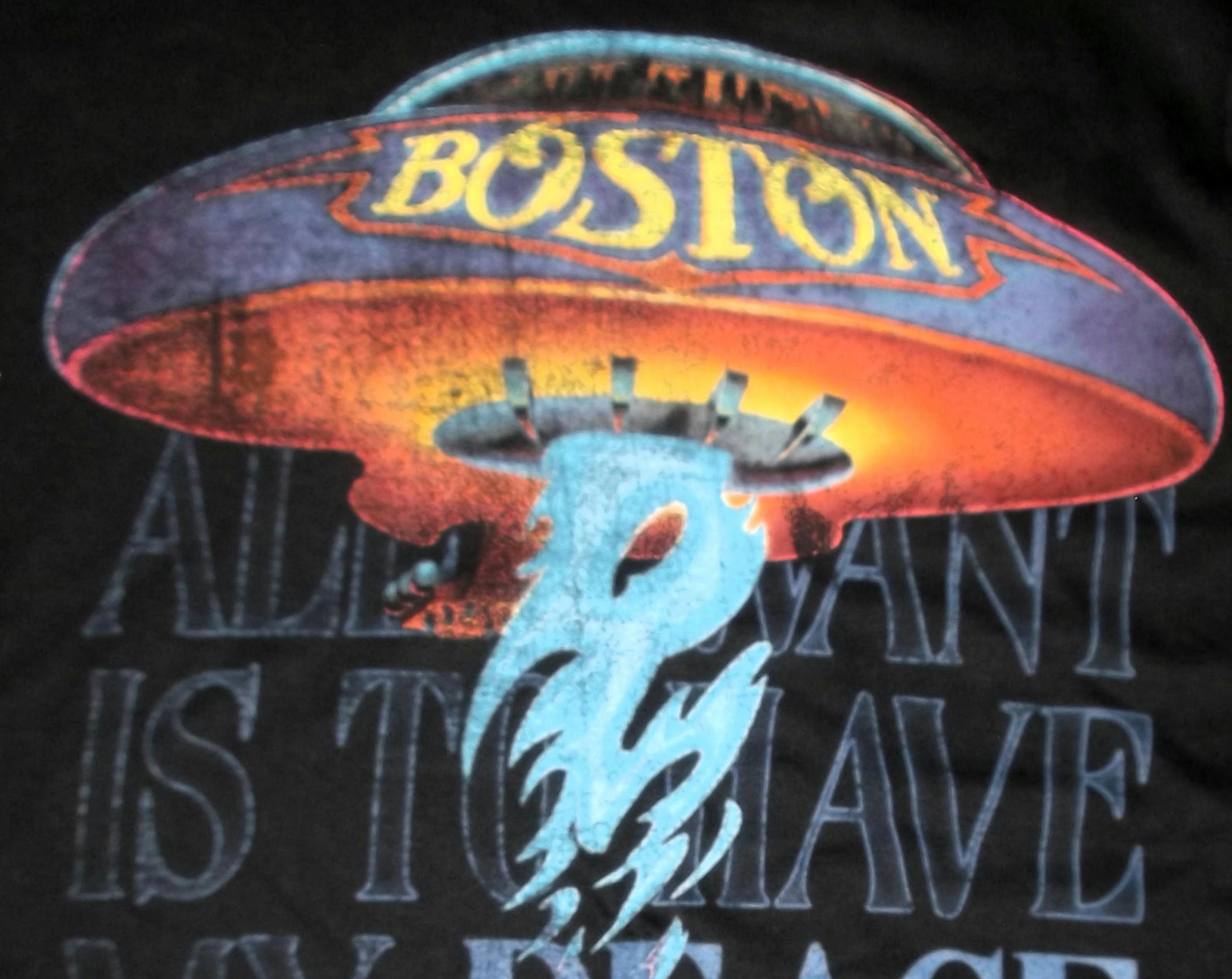 ボストンJAPAN TOUR 2014オフィシャル ツアー Tシャツ