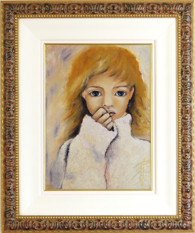 絵画専門店munay(ムナイ）・工藤静香「モヘア」 版画 ・ 外寸