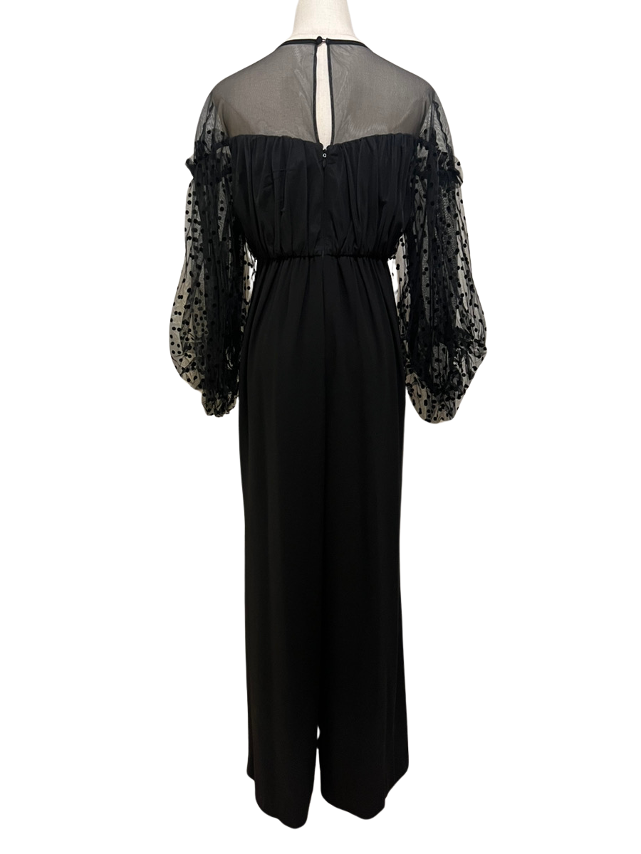 flocky dot pants dress – ドレスル