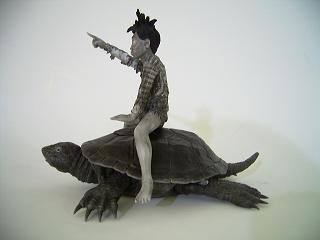 ミュージアム 大怪獣シリーズ ウルトラQ編 「大亀 ガメロン（モノクロ