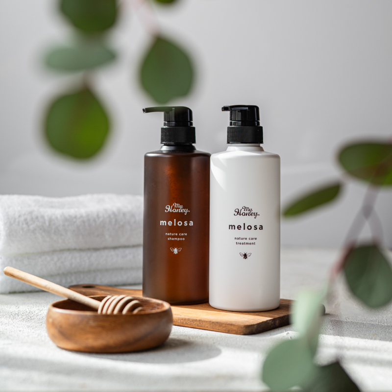 MYHONEY melosaメロサ ネイチャーケアシャンプー470ml/ ご自宅用簡易