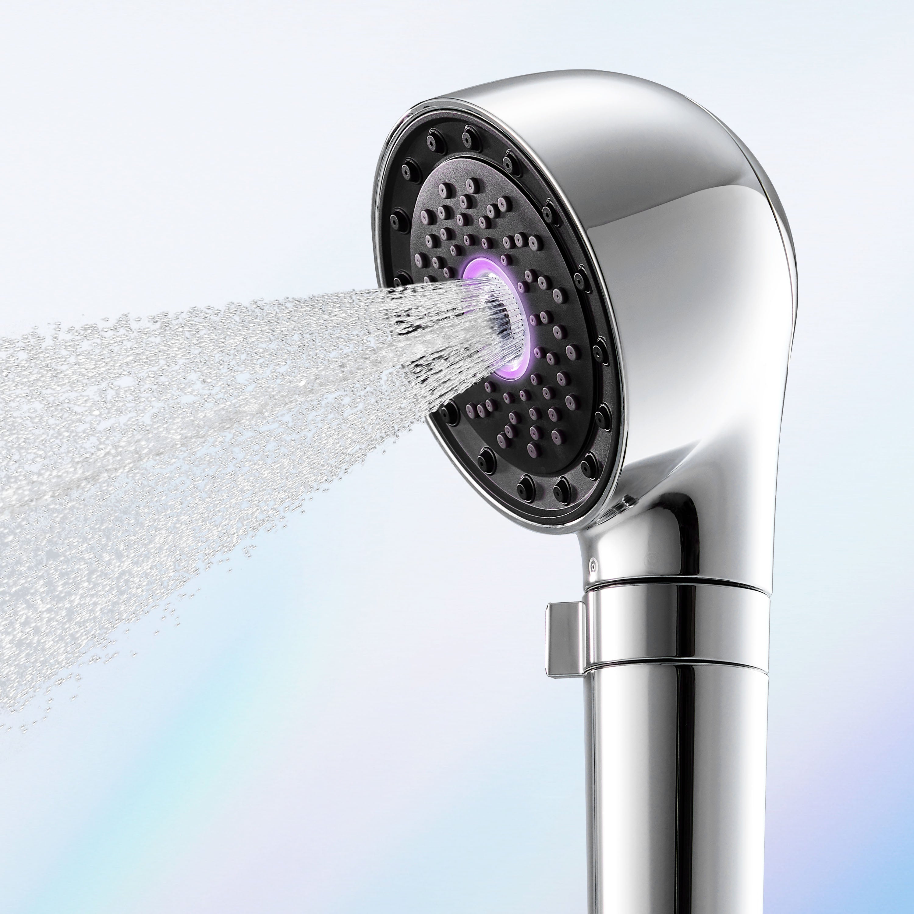 Microbubble EMS Shower Head with Filter for Skin-nurturing Shower