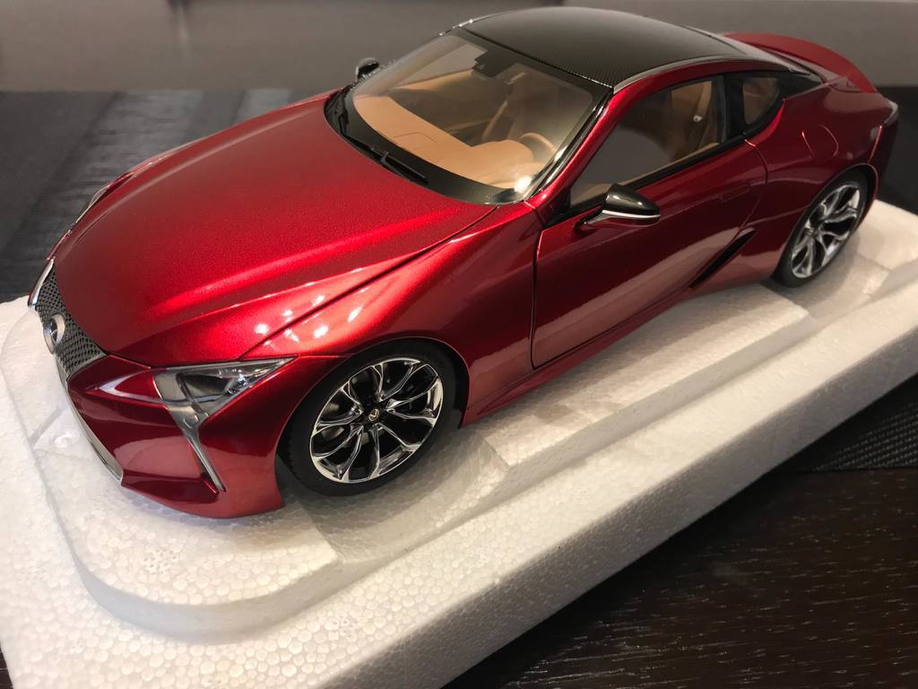 AUTOart LEXUS LC500 が届きました！（カッコいい！）: のんびりなまけ