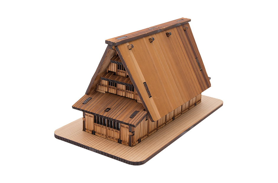 木製合掌造りキット | 【南砺の逸品】富山県南砺市の通販・ギフト