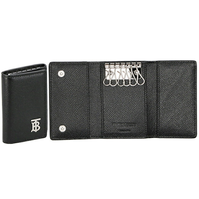 BURBERRY バーバリー TBロゴ サフィアーノ レザー 6連 キーケース