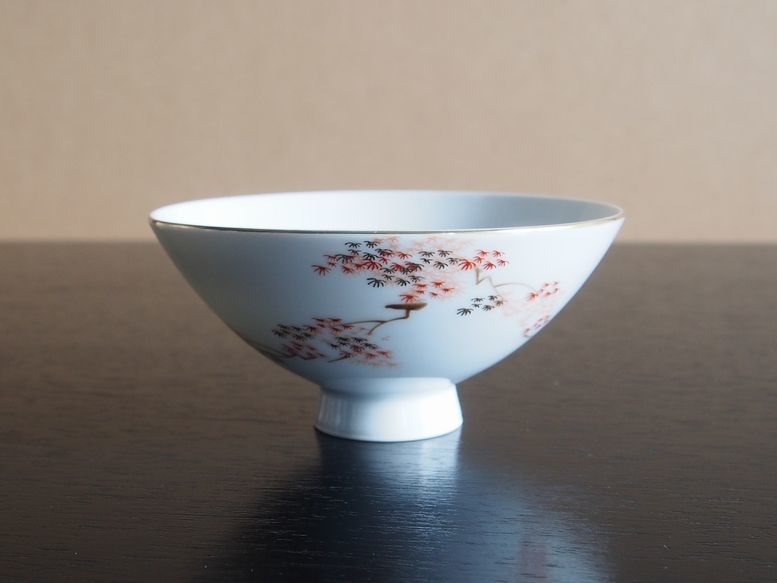 SHOP偶然と必然の間 深川製磁 飯椀 紅葉