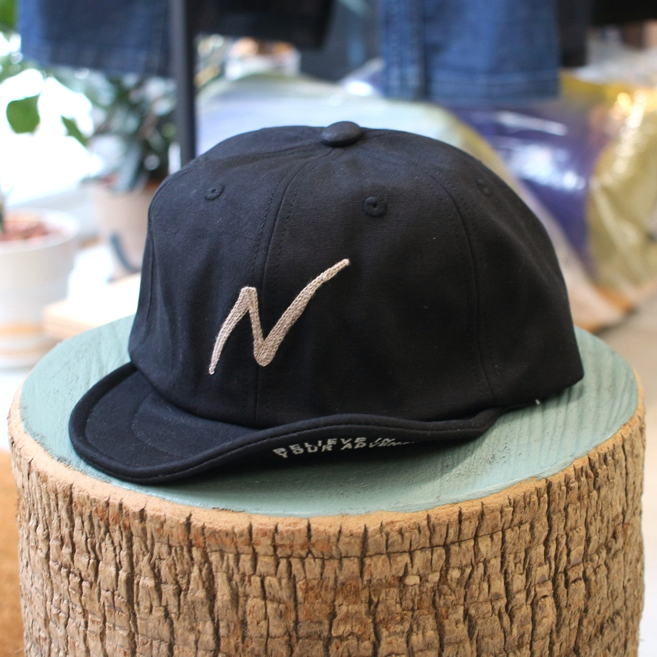 NANGA x Clef WAXED COTTON B.CAP(ナンガ × クレワックスドコットン