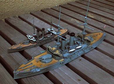 三笠保存会】 軍艦三笠 日露開戦100周年記念スペシャルバージョン 組立