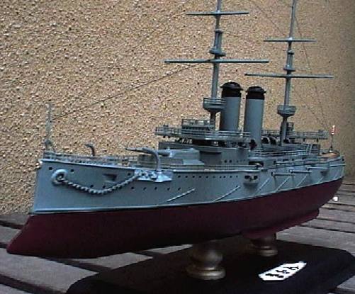 戦艦 三笠 1/500 レジンキット 三笠保存会 アール・シー・ベルグ