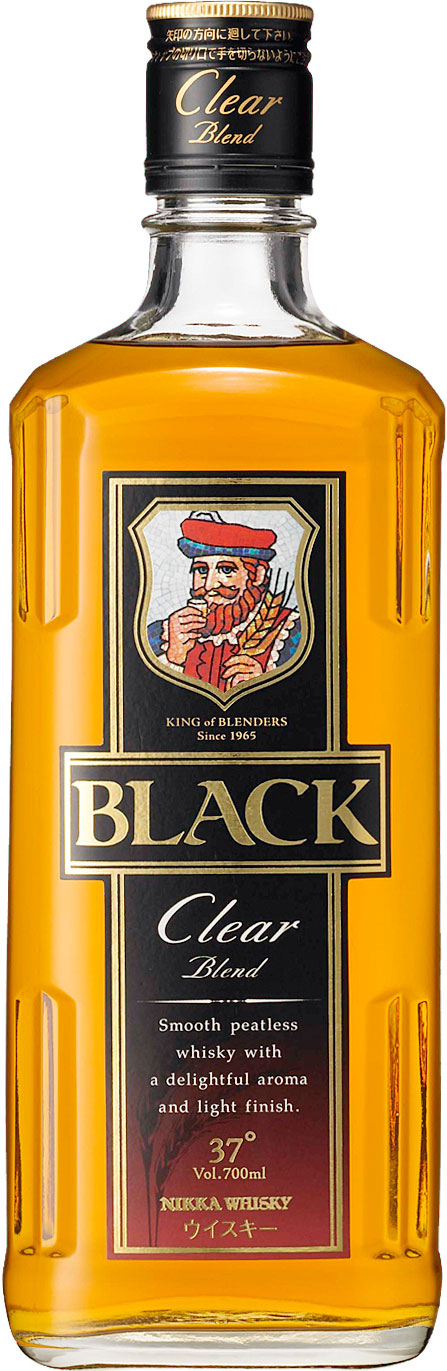 ウイスキー ブレンデッドウイスキー ブラックニッカ クリア 43度