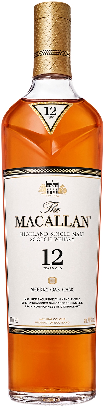 ザ・マッカラン 12年 シングルモルト スコッチウイスキー 正規品