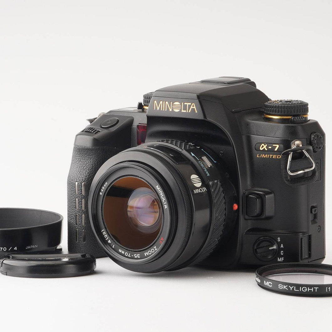 希少】MINOLTA α-7 limited フィルムカメラ 一眼レフ ミノルタ α-7
