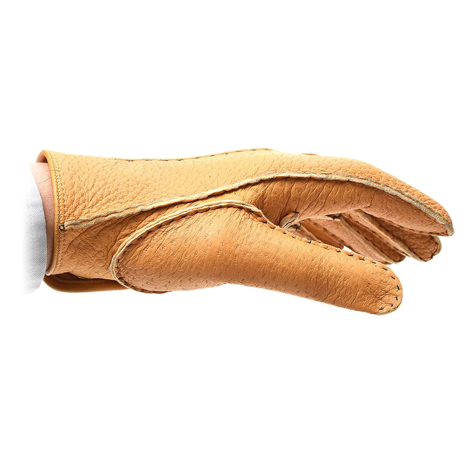 希少ペッカリーメンズグローブ】デンツ 15-1043 CORK アンライニング