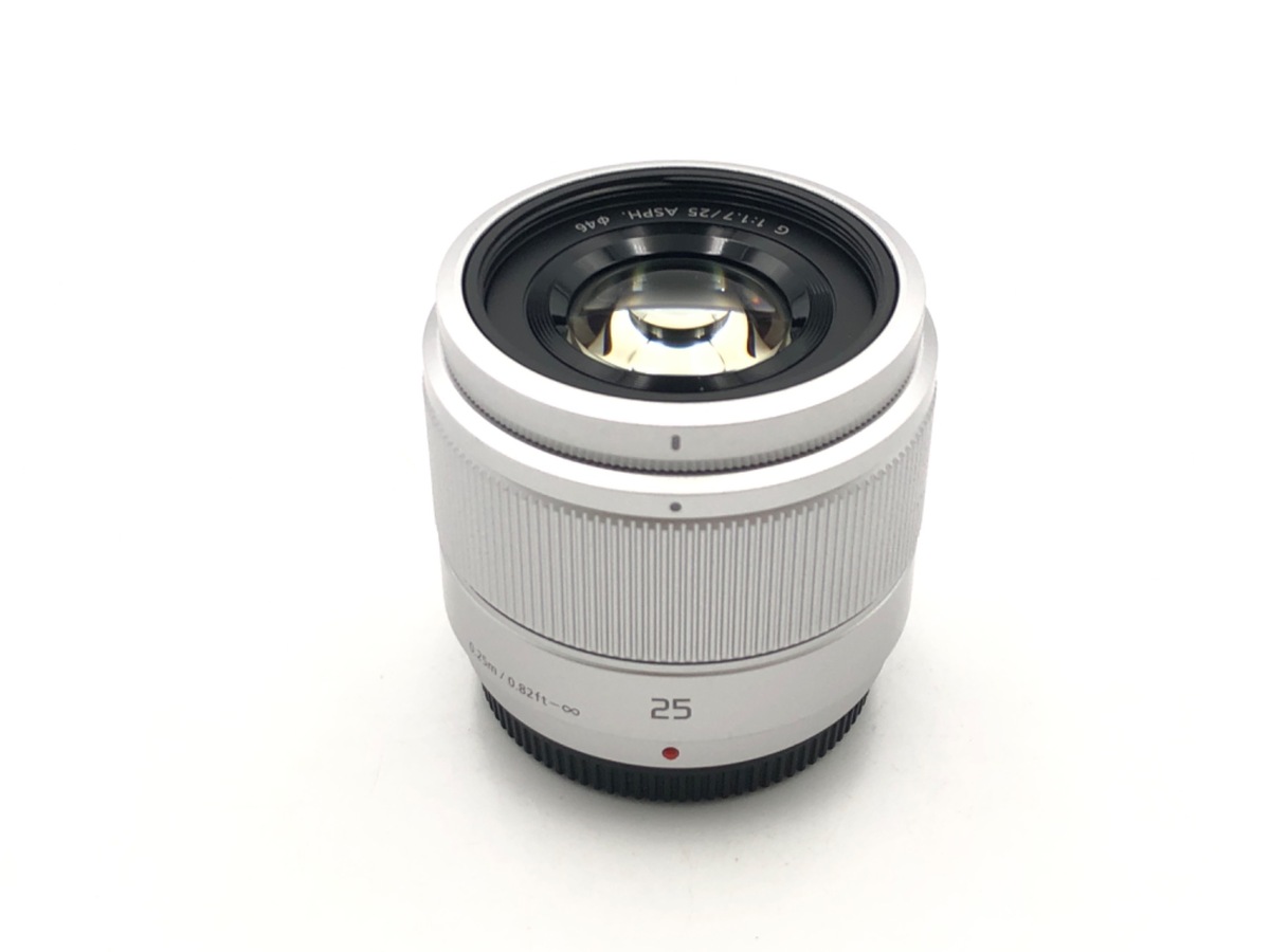 LUMIX G 25mm/F1.7 ASPH. H-H025-S [シルバー] 中古価格比較 - 価格.com