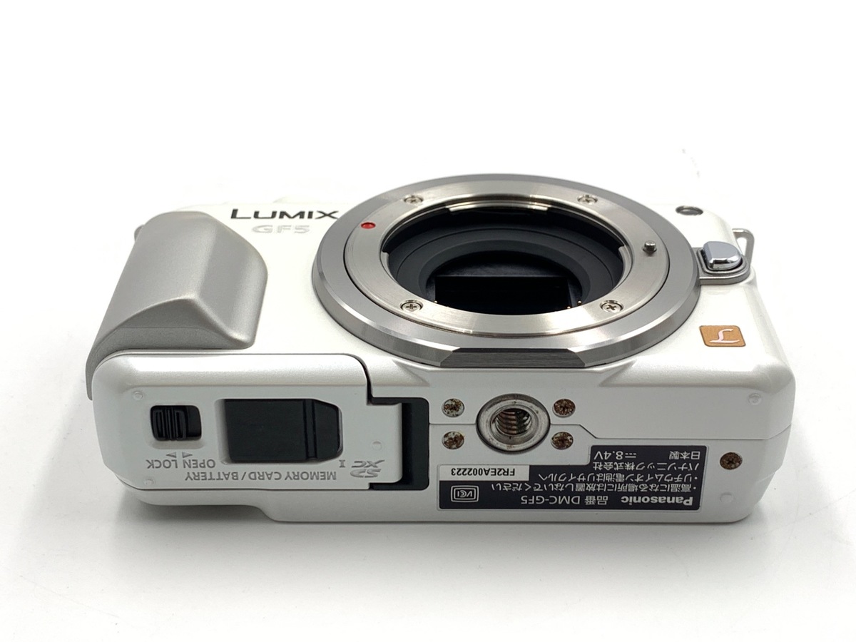 訳あり】Panasonic DMC-GF5 ホワイト 14-42mmレンズ付き 訳あり品