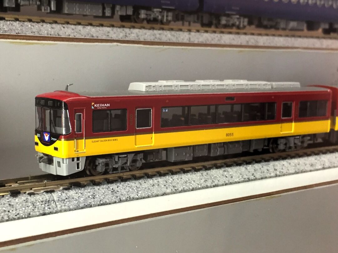 マイクロエース A-2858 京阪8000系新塗装 8両セット 室内灯付き