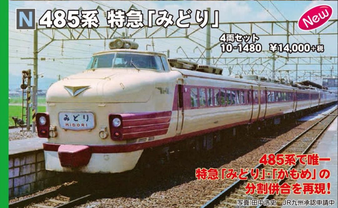国鉄485系特急電車「初期型」フル編成12両セット HOゲージ 全車室内灯