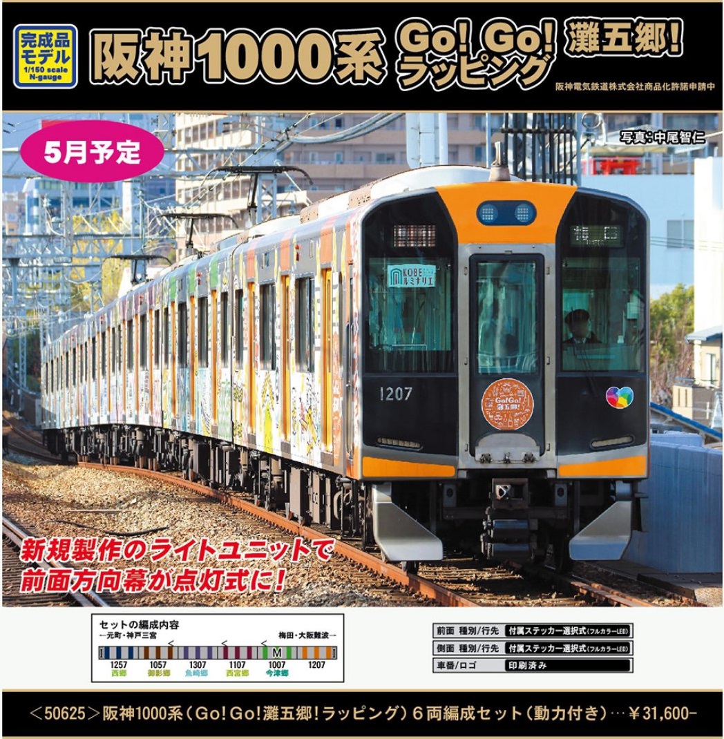 Nゲージ グリーンマックス 阪神1000系 6両 近鉄直通仕様 【公式通販】