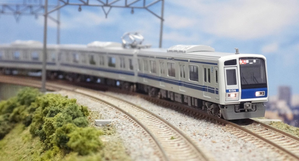 GM 西武6000系アルミ車（6156編成・シングルアームパンタグラフ）基本4