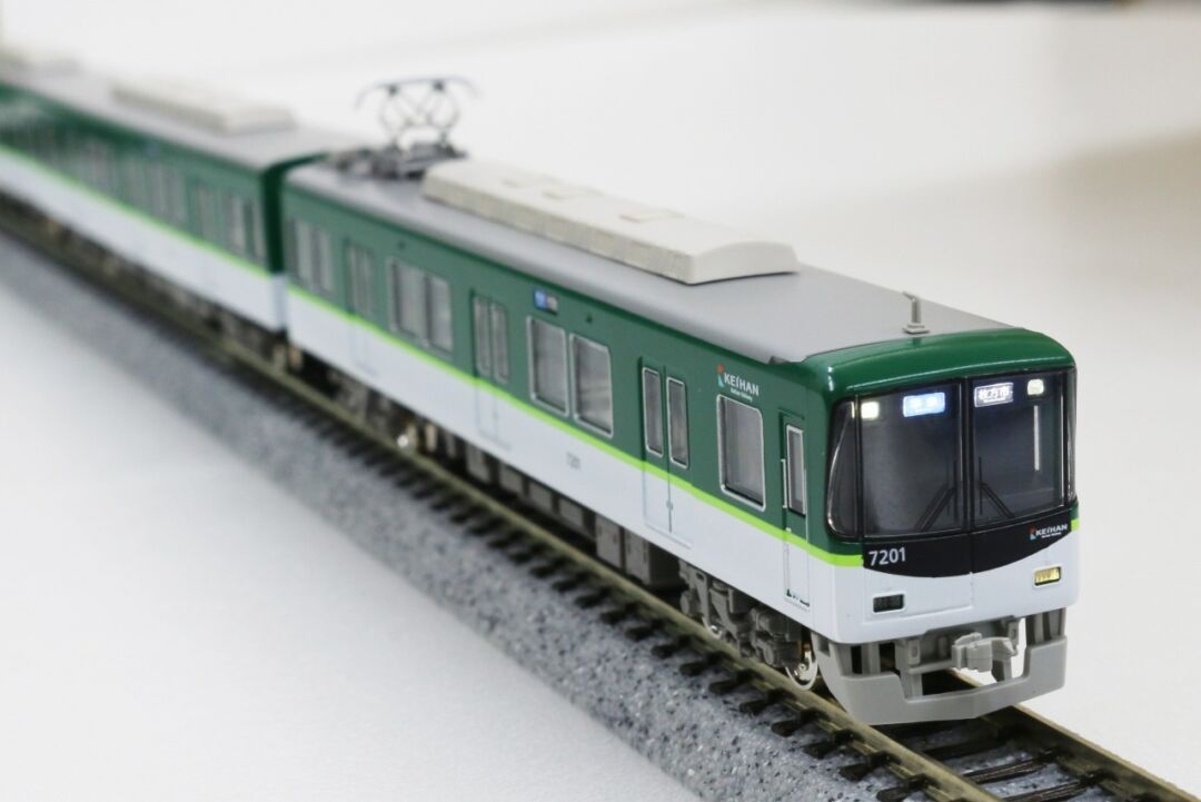 GM 京阪7200系（7201編成）7両編成セット 品番：31538 GREENMAX