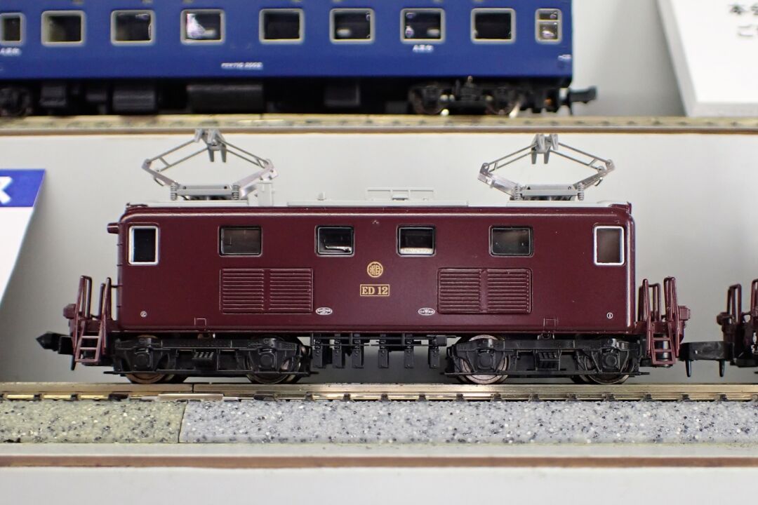 MA】相模鉄道ED11+ED12 角型テールライト 重連セット A2061 MICROACE