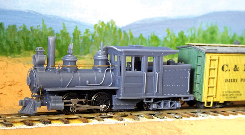 Toma Model Works Sandy River & Rangeley Lakes 0-4-4T No. 6 in